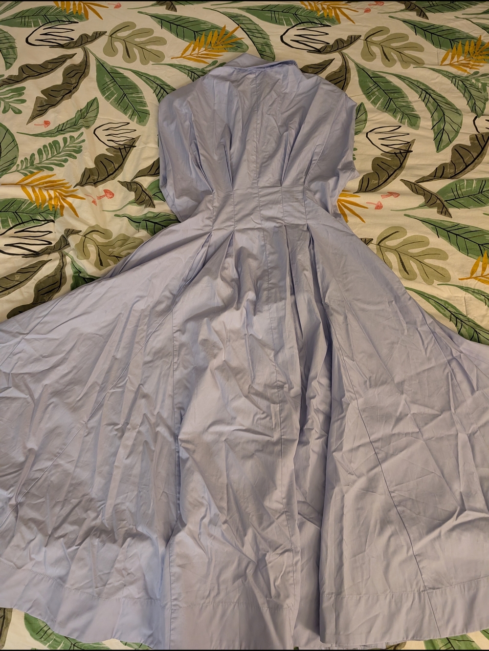 Astr the Label Light Blue Maxi Shirt Dress - Picture 2 of 3
